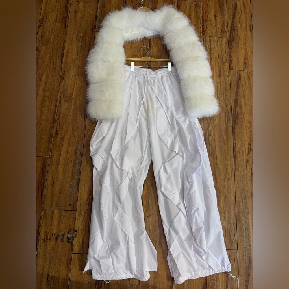 Faux Fur Bolero Puffer Fur - Picture 9 of 16